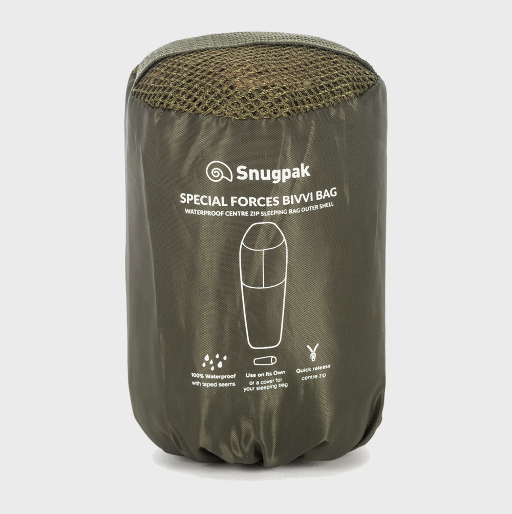 Snugpak Special Forces Bivi Bag XL - Olive — Howl Bushcraft